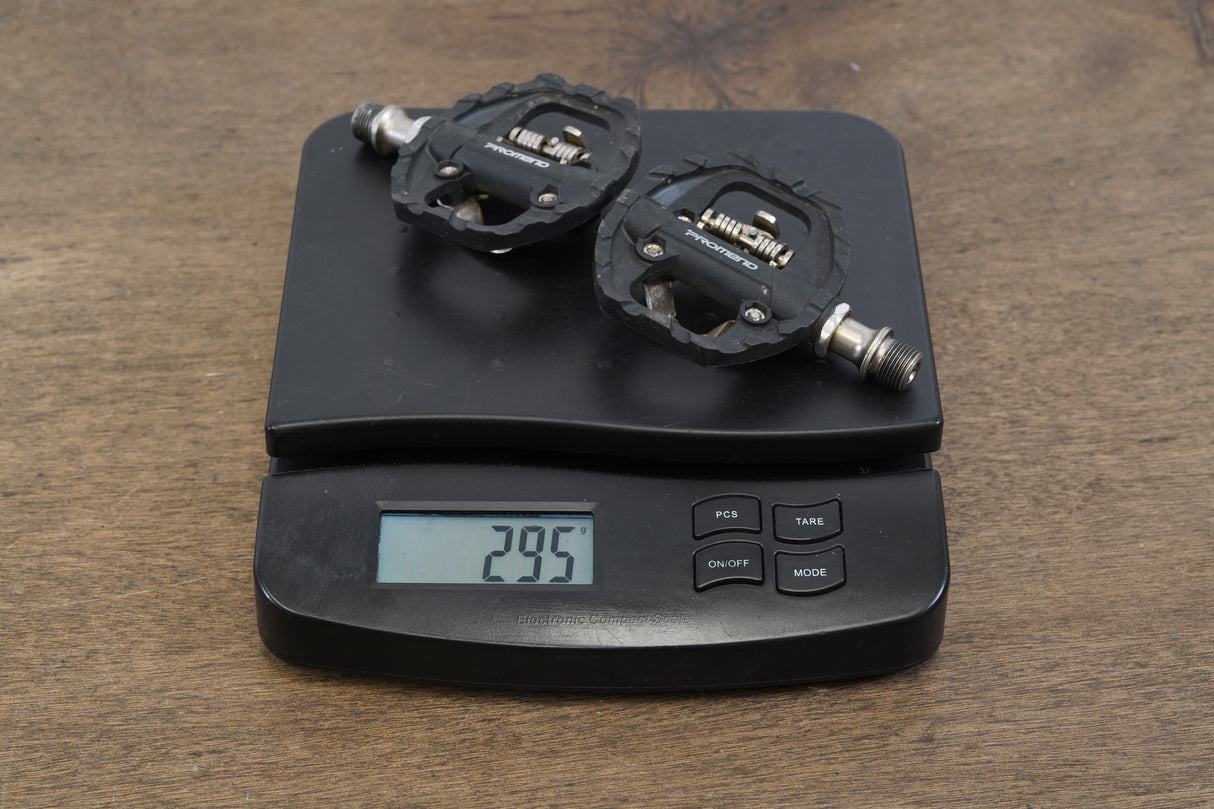 Promennd PD-F91 Dual Flat SPD Clipless Road CX MTB Pedals 295g