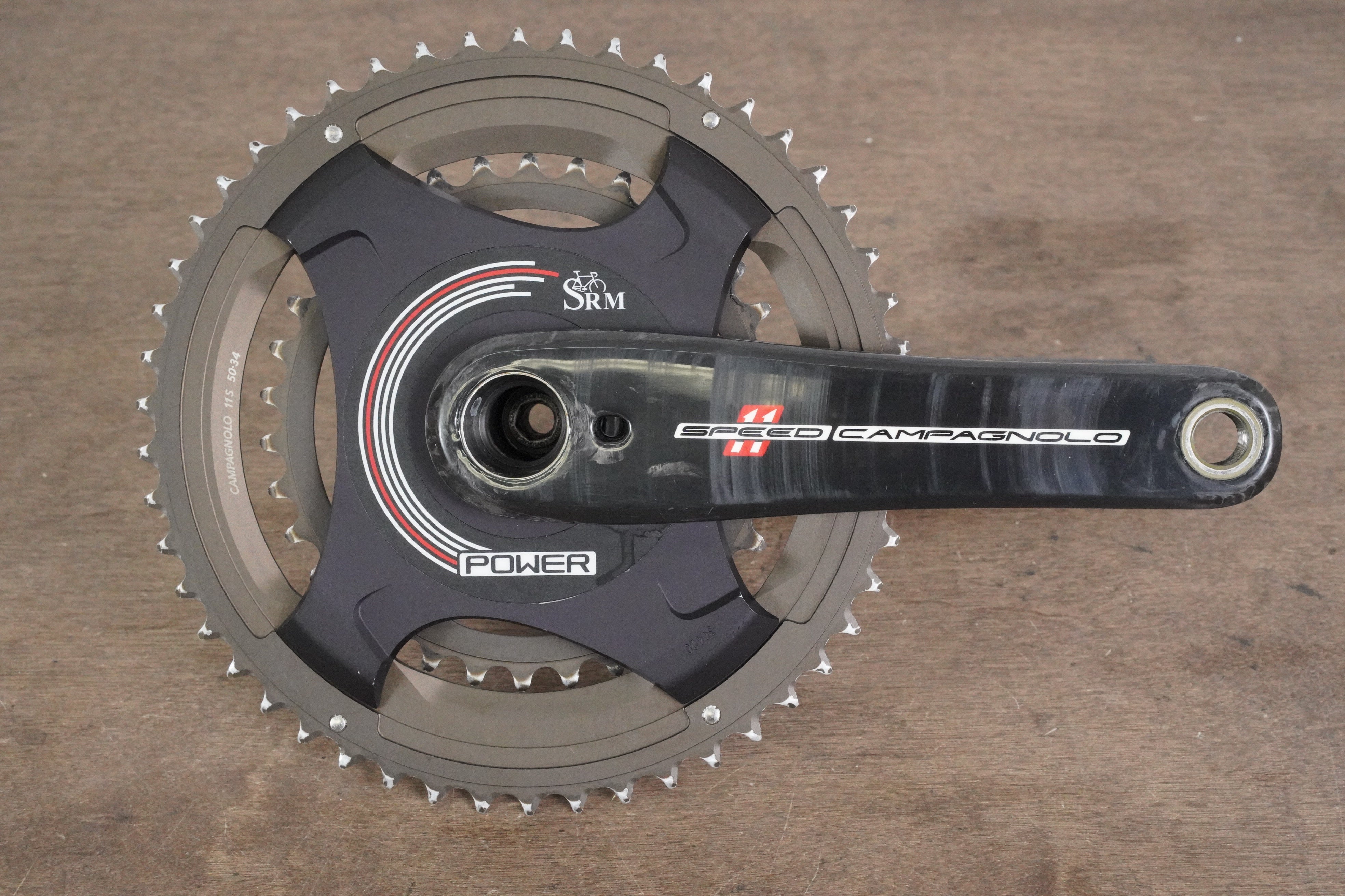 175mm 50/34T Campagnolo 11 Speed SRM Power Meter Road Carbon 175mm 50/34T Campagnolo 11 Speed SRM Power Meter Road Carbon