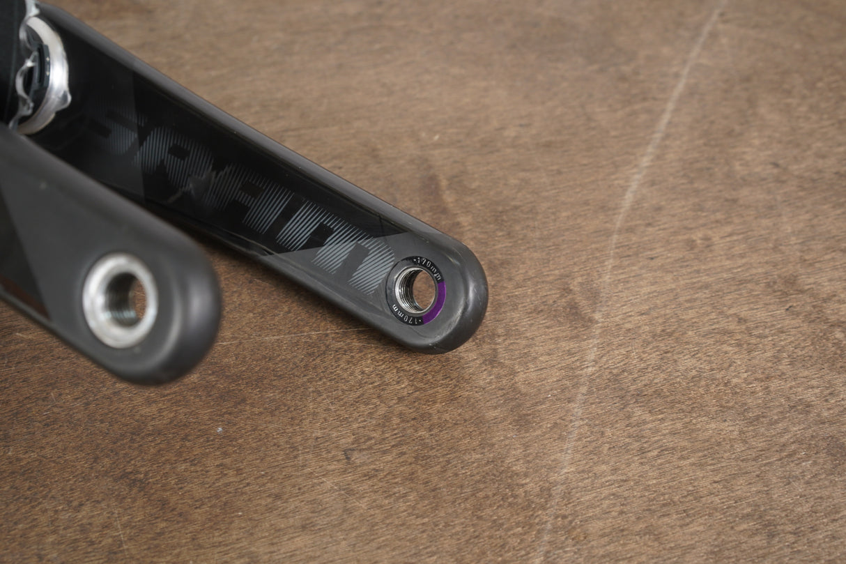 170mm 52/36T BB30 SRAM Red 22 Quarq DZero Power Meter Crankset