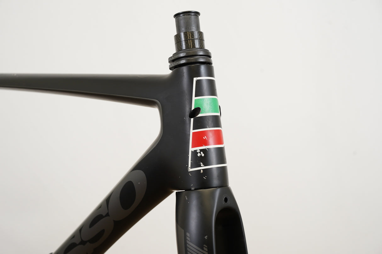 *Damaged* 51cm Basso Astra Carbon Rim Brake Road Frameset