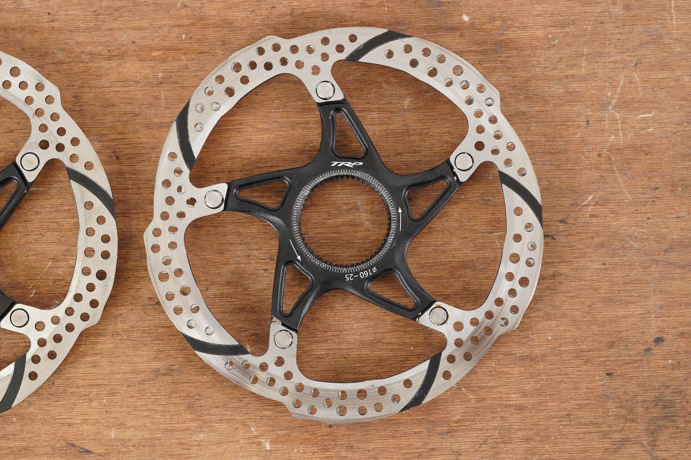(2) 160mm TRP Centerlock-25 Center Lock Disc Brake Rotors Road Gravel CX MTB