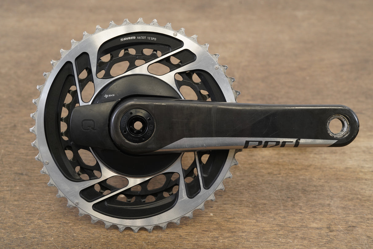 170mm 46/33T DUB SRAM Red AXS D1 Quarq 12 Speed Power Meter Crankset 591g