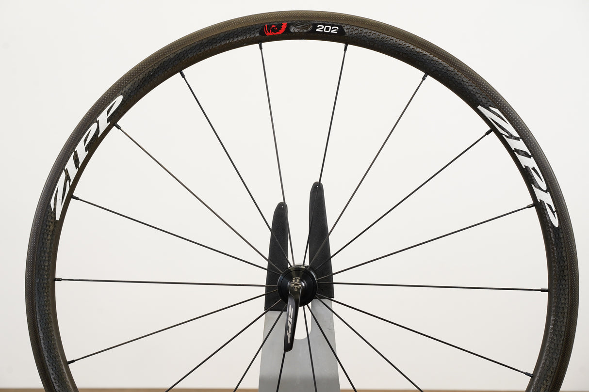 Zipp 202 Firecrest 77/177 Carbon Clincher Rim Brake Wheelset 11 Speed