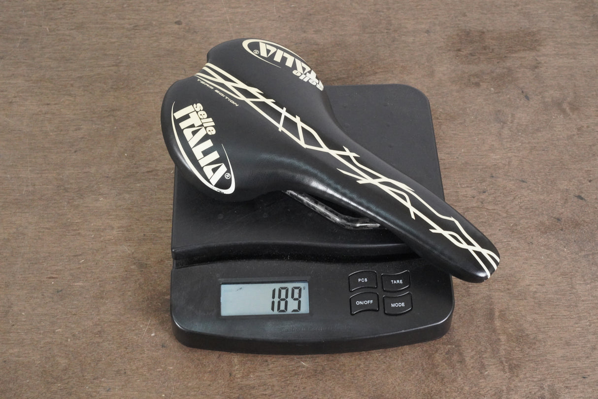 143mm Selle Italia Flite Team Edition Carbon Rail Road Saddle 189g