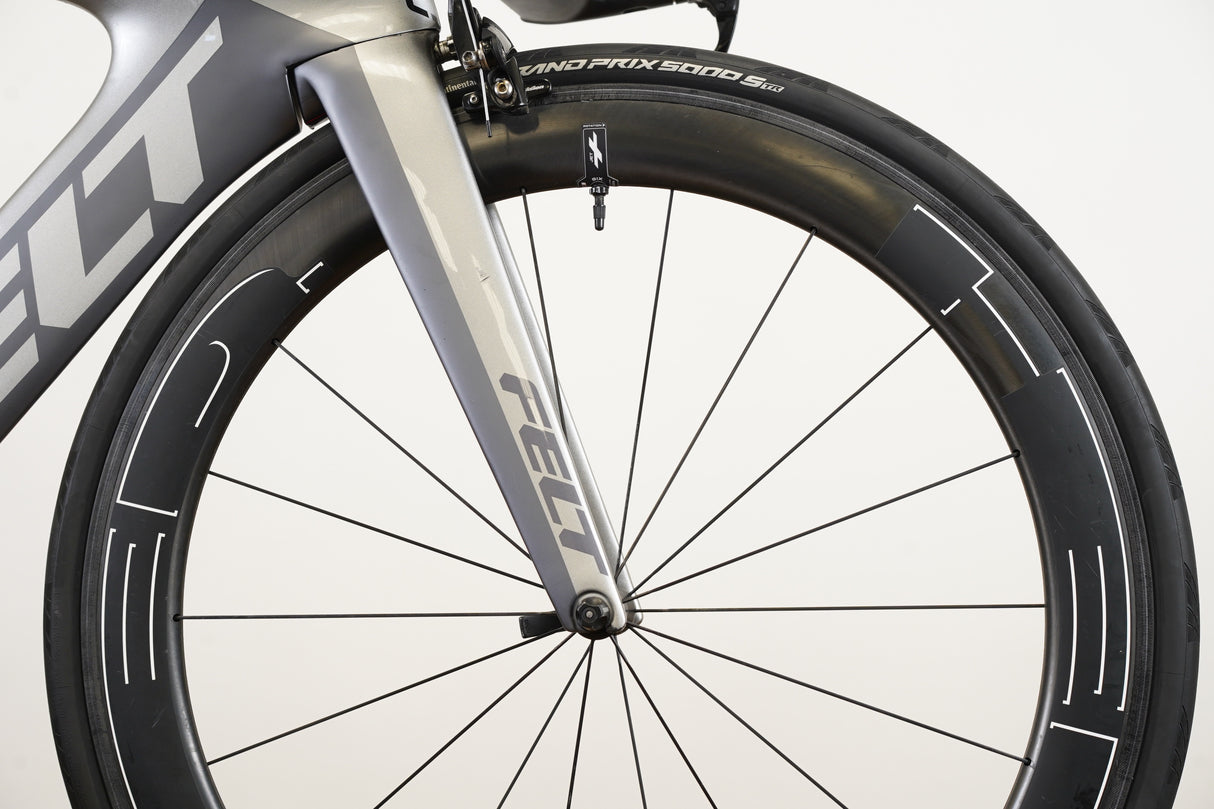 2019 48cm Felt IA10 Ultegra R8050 Di2 HED Jet Carbon TT Triathlon Rim Bike