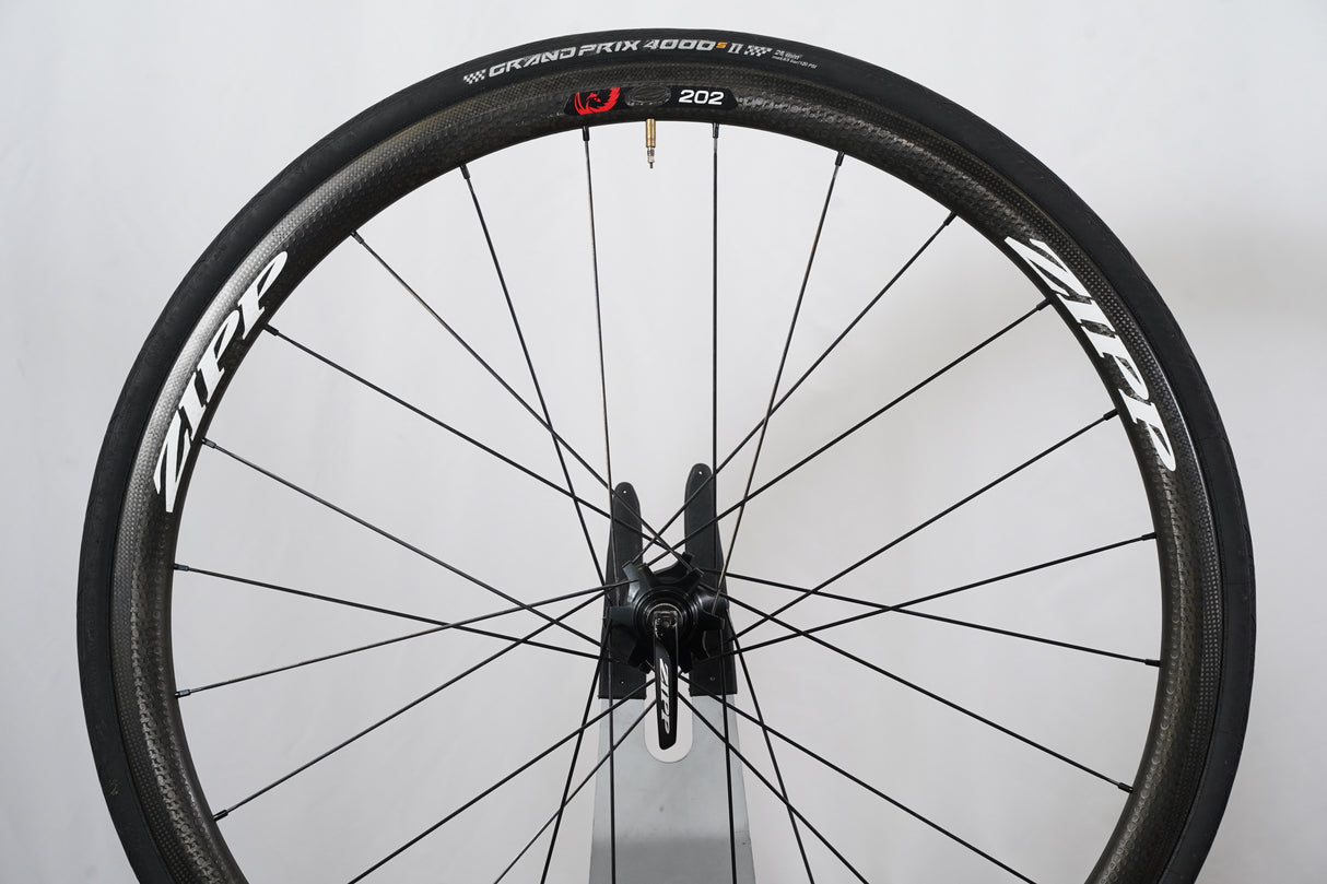 Zipp 202 Firecrest 77/177 Carbon Clincher Rim Brake Wheelset Shimano/SRAM 11