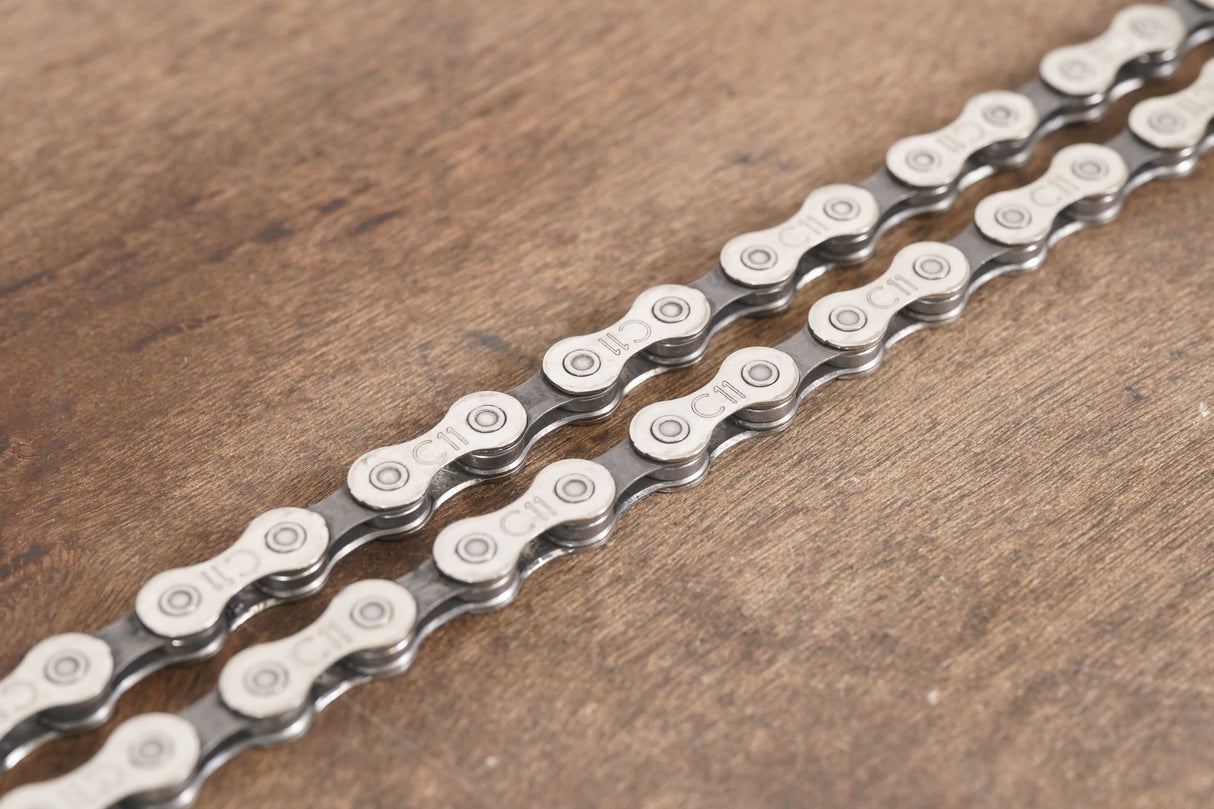 106L Campagnolo Chorus 11 Speed Road Chain >75% Life Remaining 106 Links