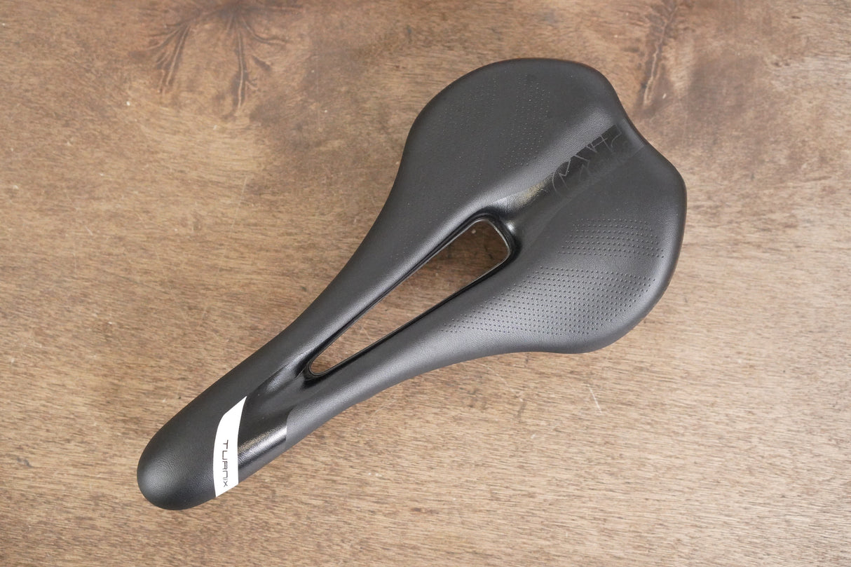 142mm PRO Turnix Steel Rail Carbon Road Saddle 235g