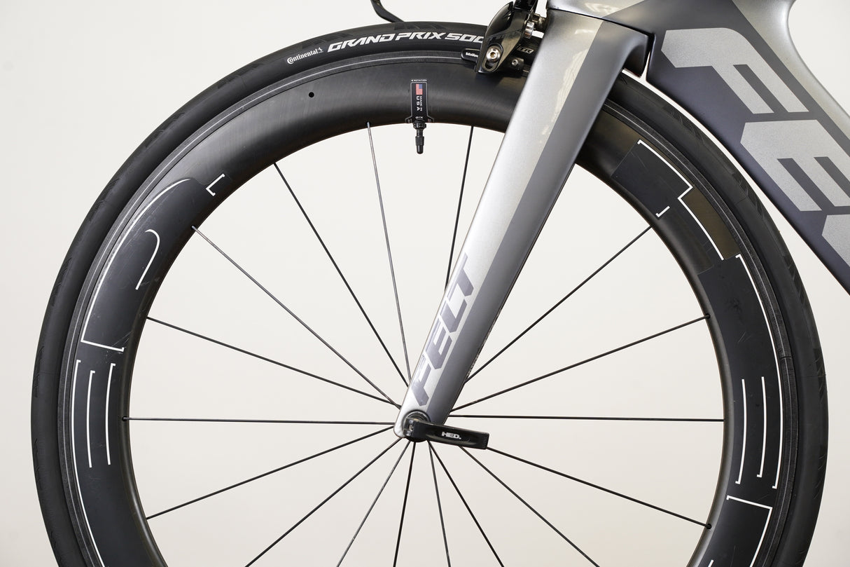 2019 48cm Felt IA10 Ultegra R8050 Di2 HED Jet Carbon TT Triathlon Rim Bike