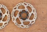 (2) 160mm Shimano SLX SM-RT70-S Center Lock Disc Brake Rotor Road Gravel MTB