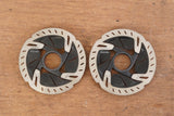 (2) 140mm Shimano Dura-Ace SM-RT900-SS Center Lock Disc Brake Rotors