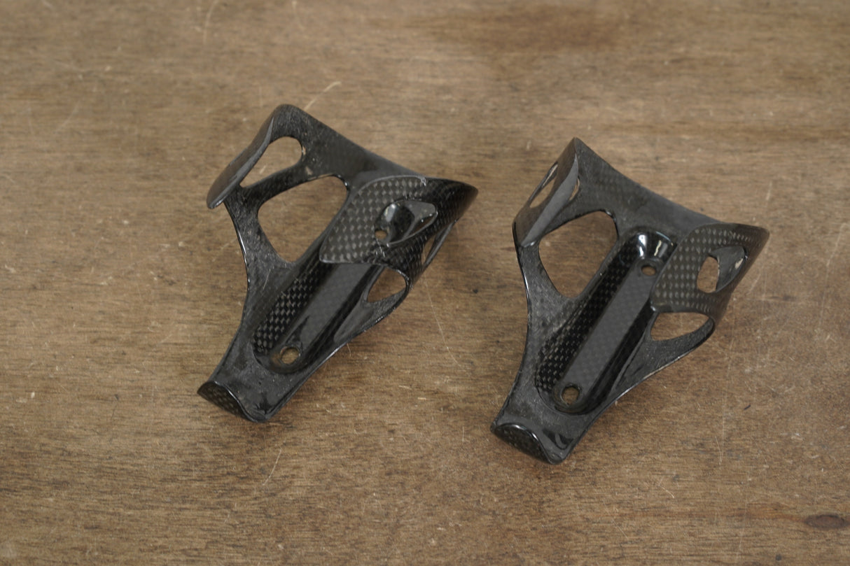 (2) Carbon Water Bottle Cages 54g
