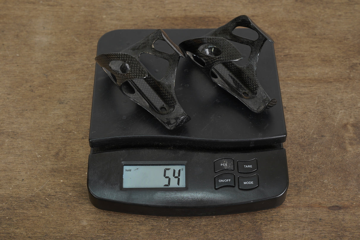 (2) Carbon Water Bottle Cages 54g