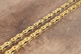 110L KMC X11SL Gold 11 Speed Road Chain >75% Life Remaining 110 Links