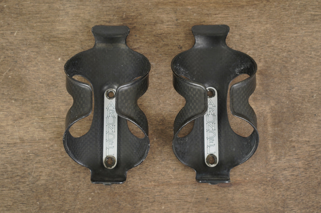 (2) Arundel Dave-O Carbon Water Bottle Cages 59g