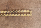 106L KMC X11SL Gold 11 Speed Road Chain >75% Life Remaining 106 Links