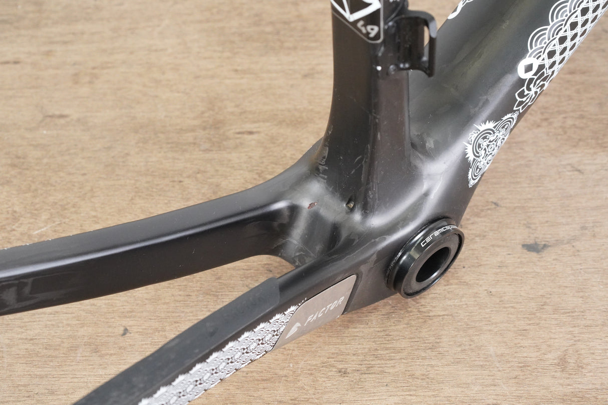 49cm Factor O2 VAM Carbon Rim Brake Road Frameset