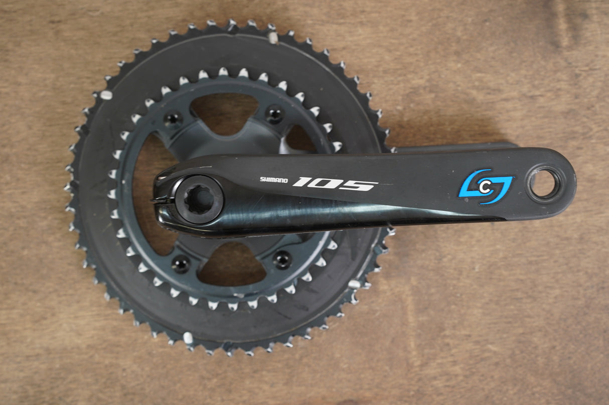 175mm 52/36T Shimano Ultegra FC-R8000/R7000 Stages Power Meter Crankset