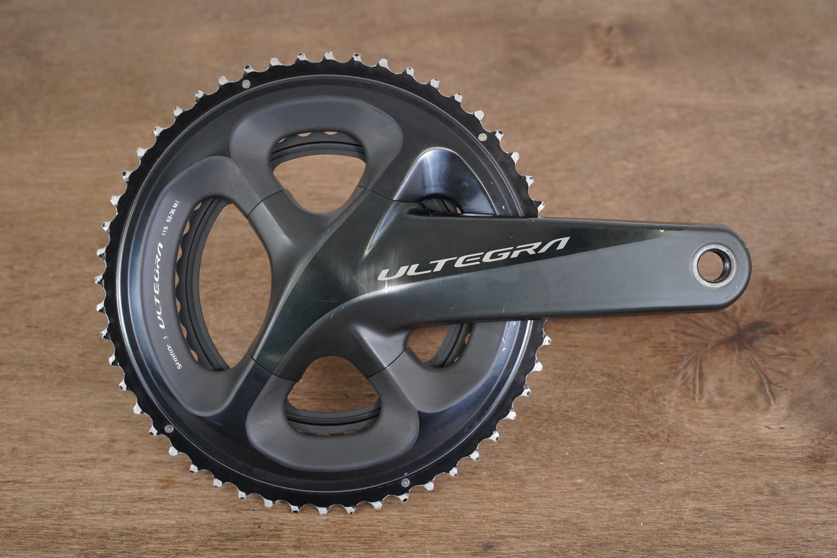 172.5mm 52/36T Shimano Ultegra FC-R8000 11 Speed Road Crankset 8000