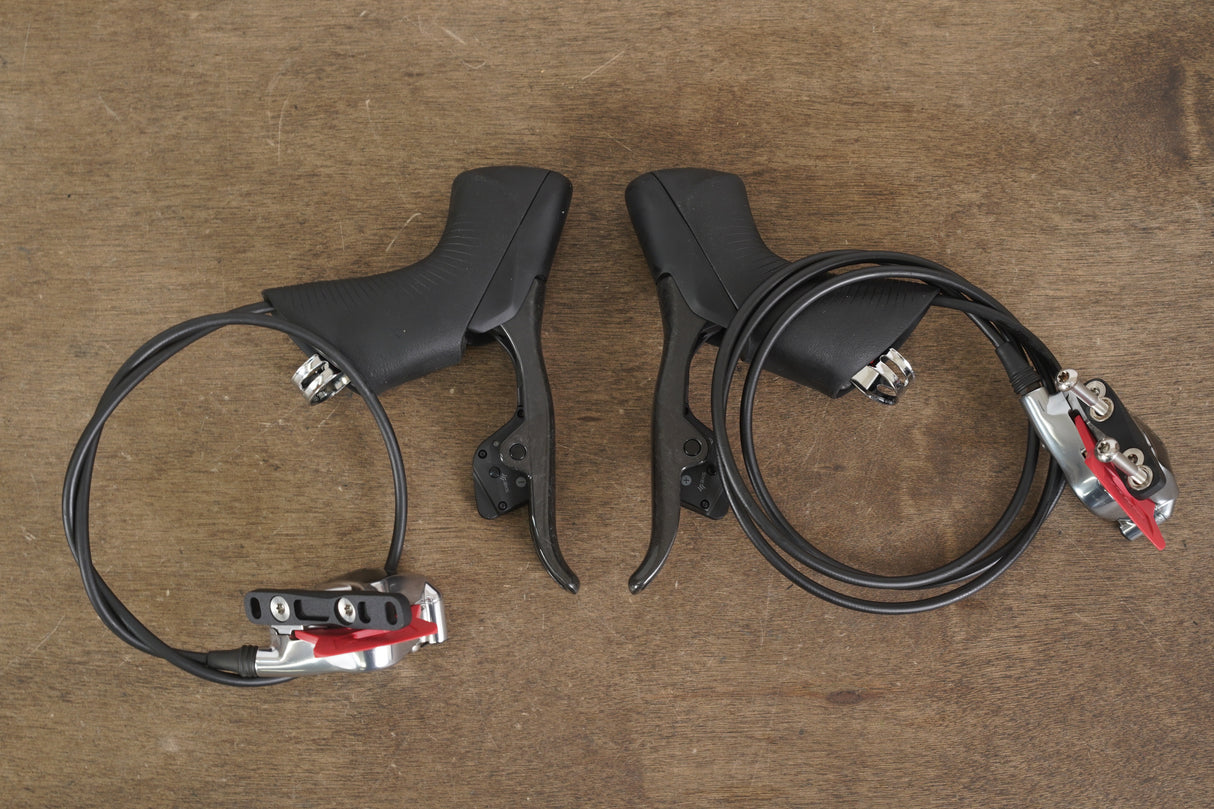 SRAM Red eTap AXS HRD 12 Speed Wireless Electronic Disc Brake Shifters + Calipers