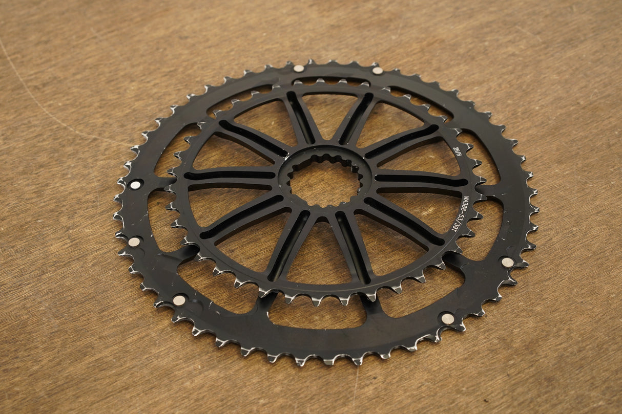 53/39T Cannondale Spidering OPI 10-Arm Chainrings For Cannondale Si Hollowgram