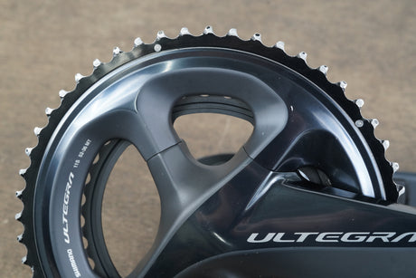 172.5mm 52/36T Shimano Ultegra FC-R8000 Giant Dual Power Meter Crankset 8000