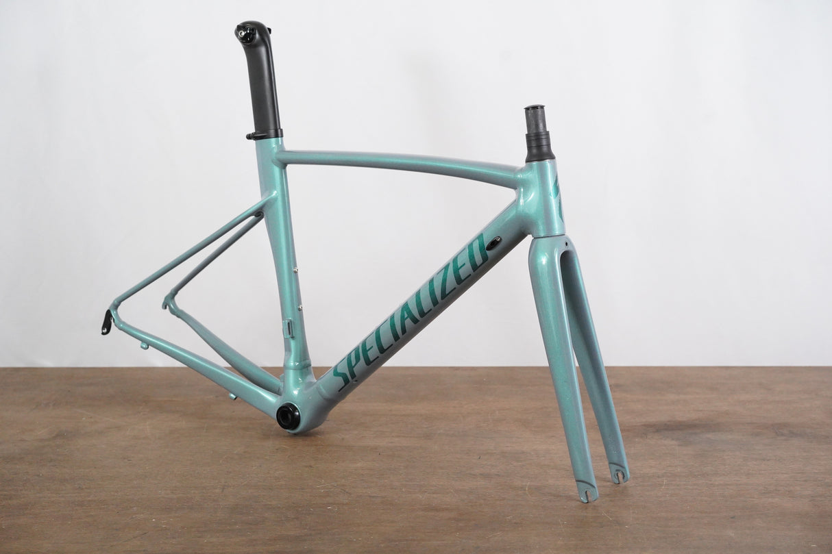 52cm Specialized Allez Sprint Teal Sparkle Custom Alloy Rim Brake Road Frameset