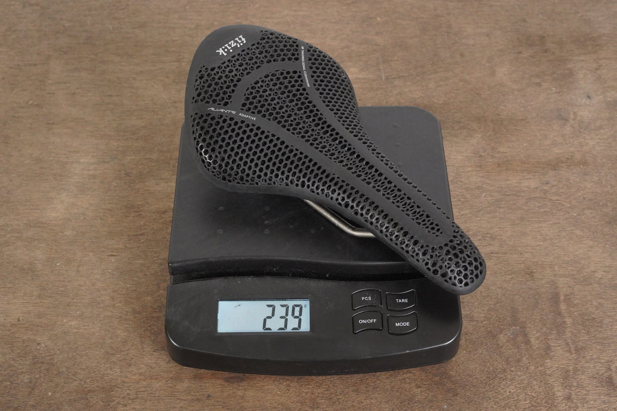 145mm Fizik Tempo Aliante Adaptive Kium Rail Road Saddle 239g