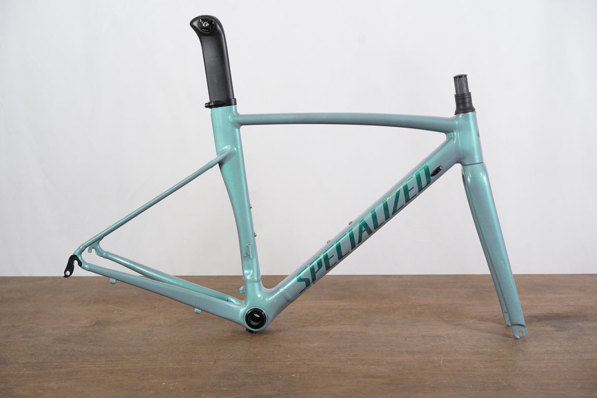 52cm Specialized Allez Sprint Teal Sparkle Custom Alloy Rim Brake Road Frameset