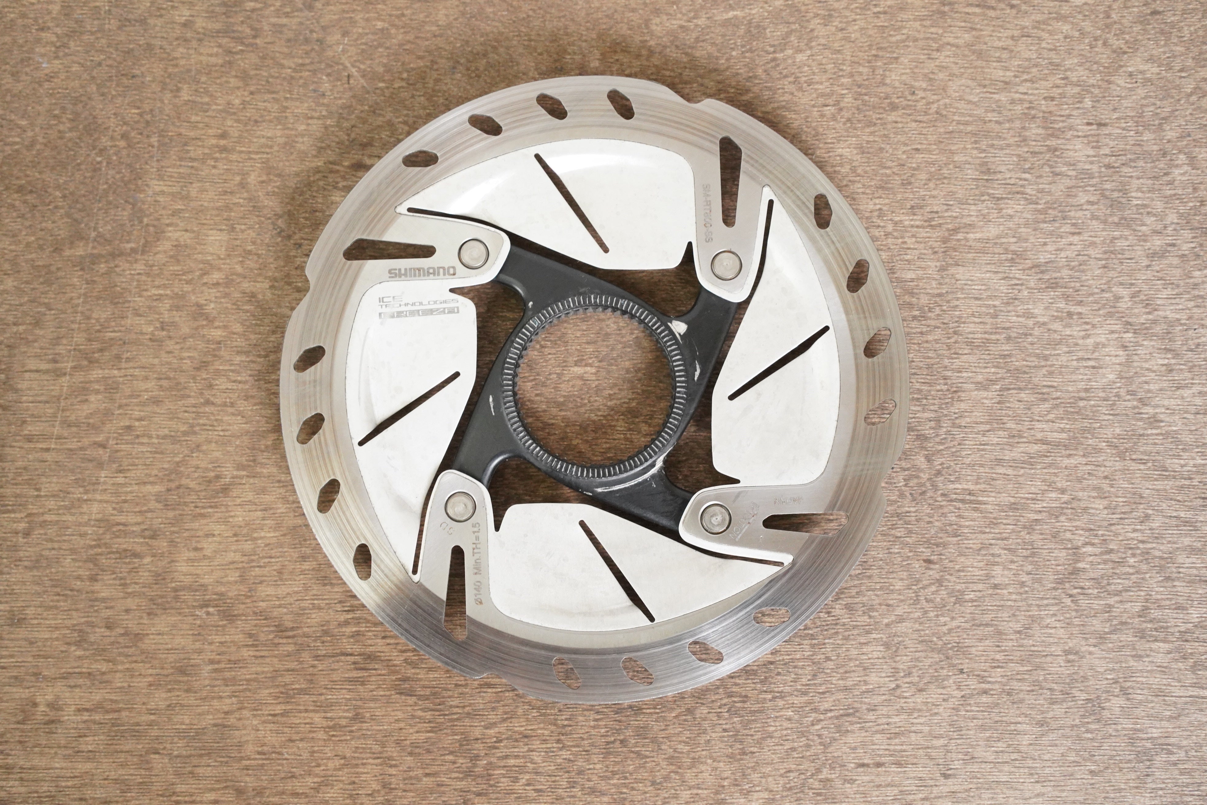 2) 140mm Shimano Ultegra SM-RT800-SS Center Lock Disc Brake