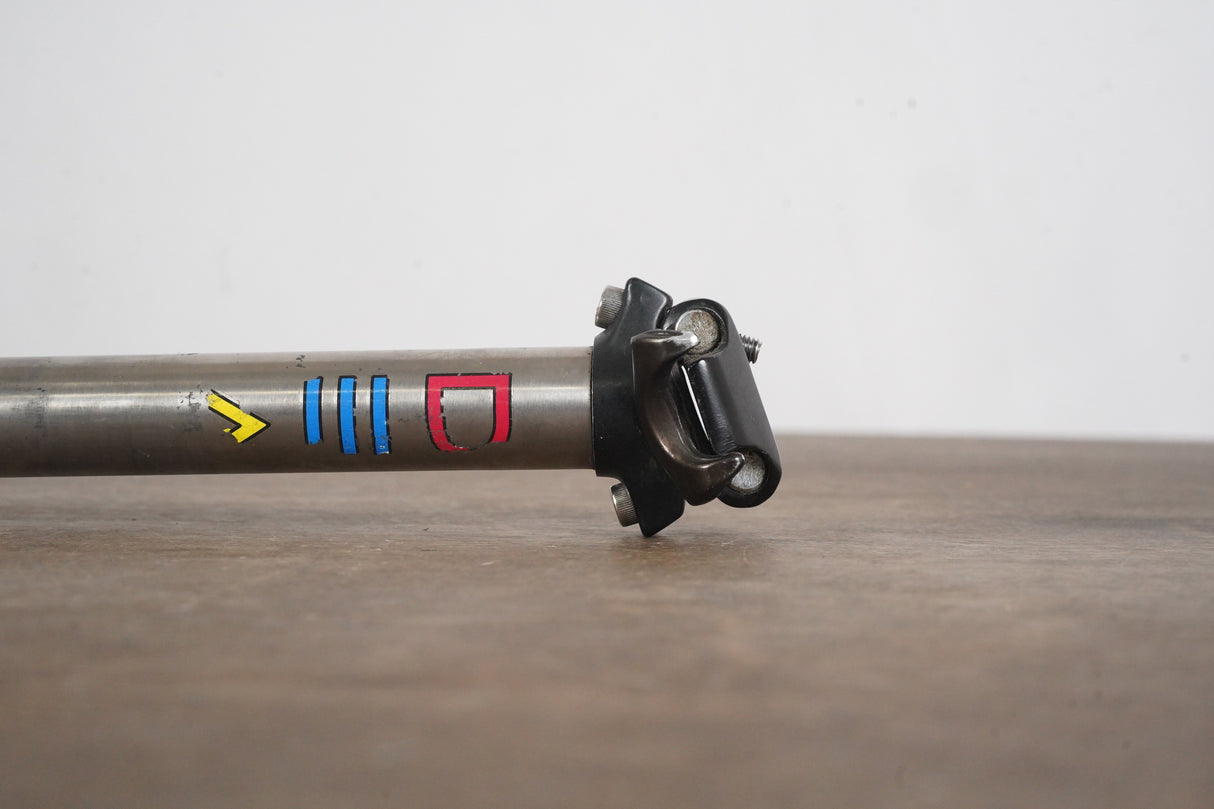 27.2mm Dean Titanium 0 Setback Road Seatpost