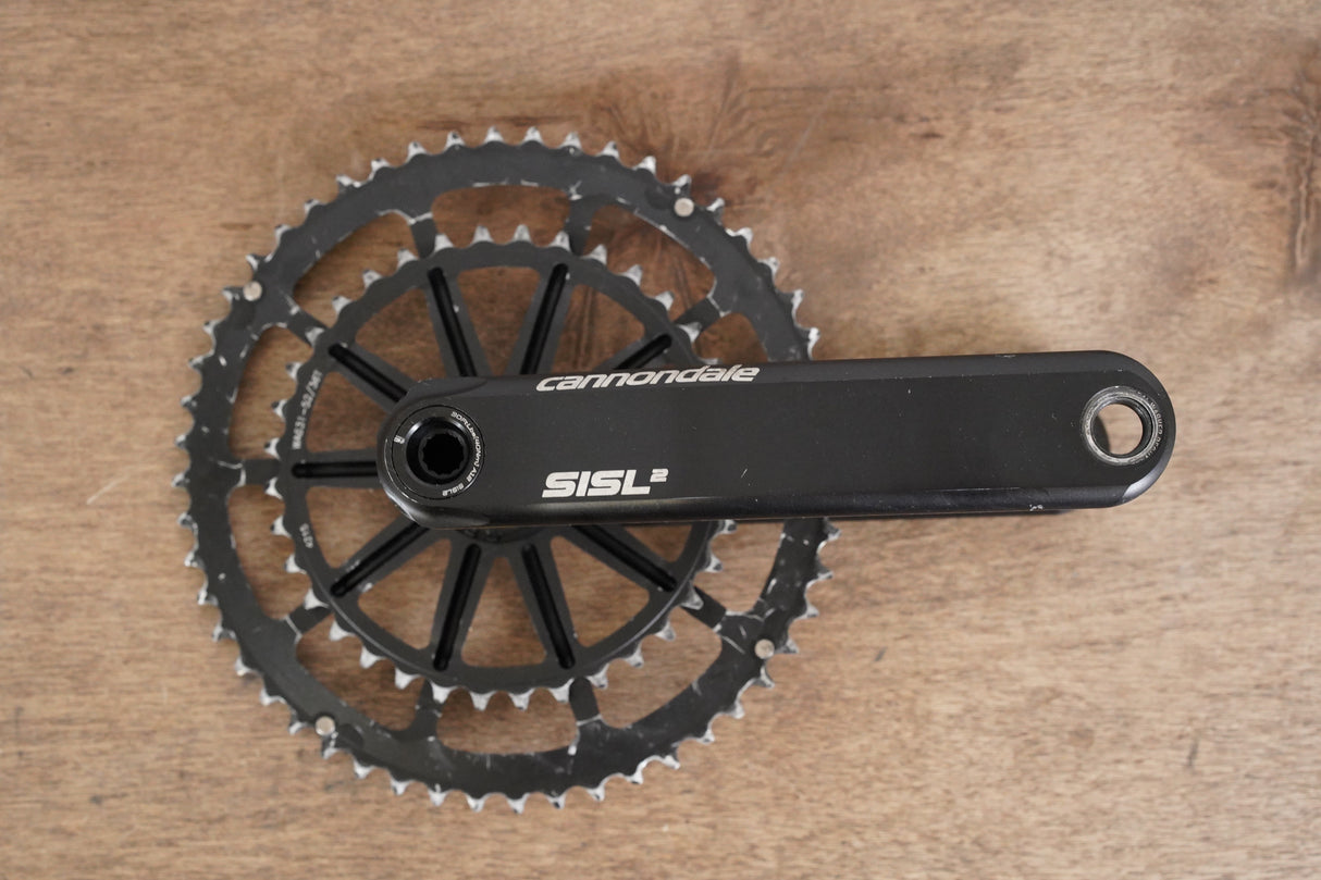 175mm 52/36T BB30 Cannondale SiSL2 Spidering Hollowgram Road Crankset