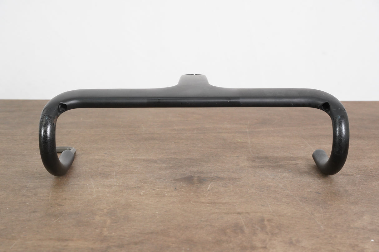 42cm 120mm ±6 Degree Carbon Aero Compact Road Barstem Handlebar 1 1/8"
