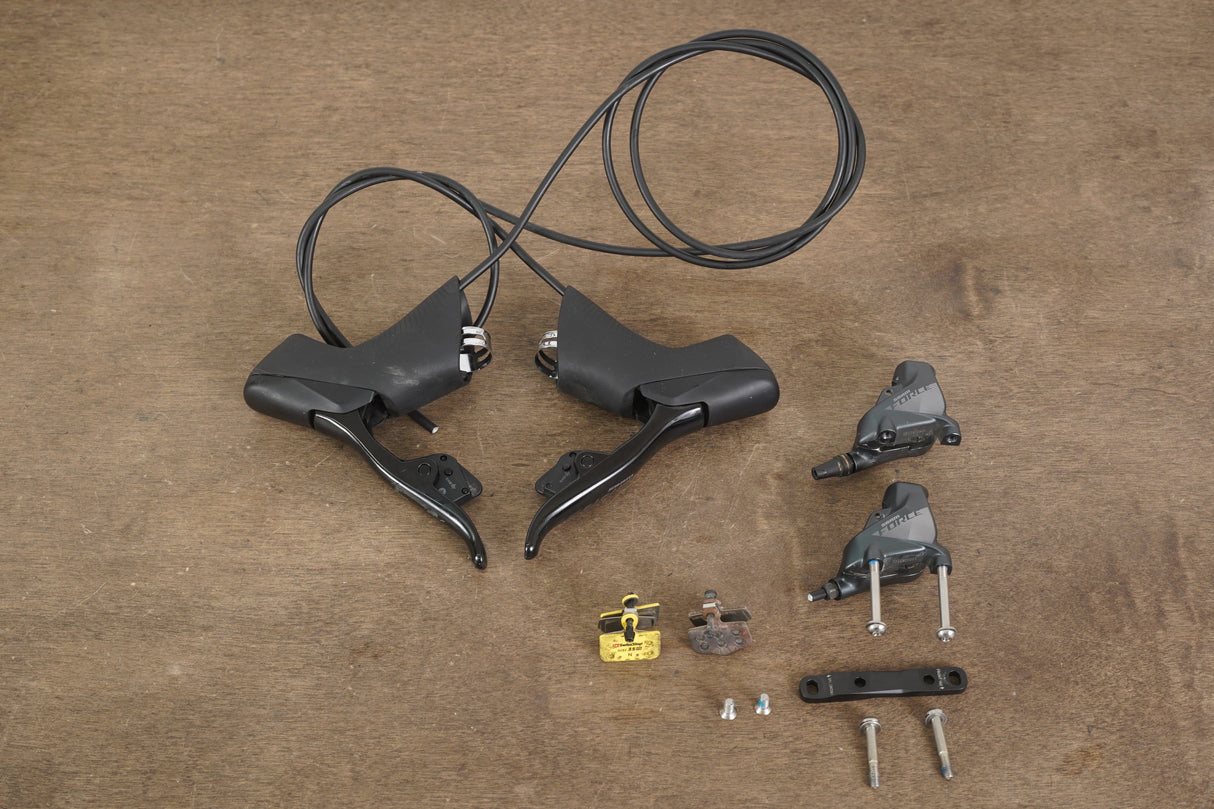 SRAM Force eTap AXS HRD 12 Speed Wireless Electronic Disc Shifters + Calipers