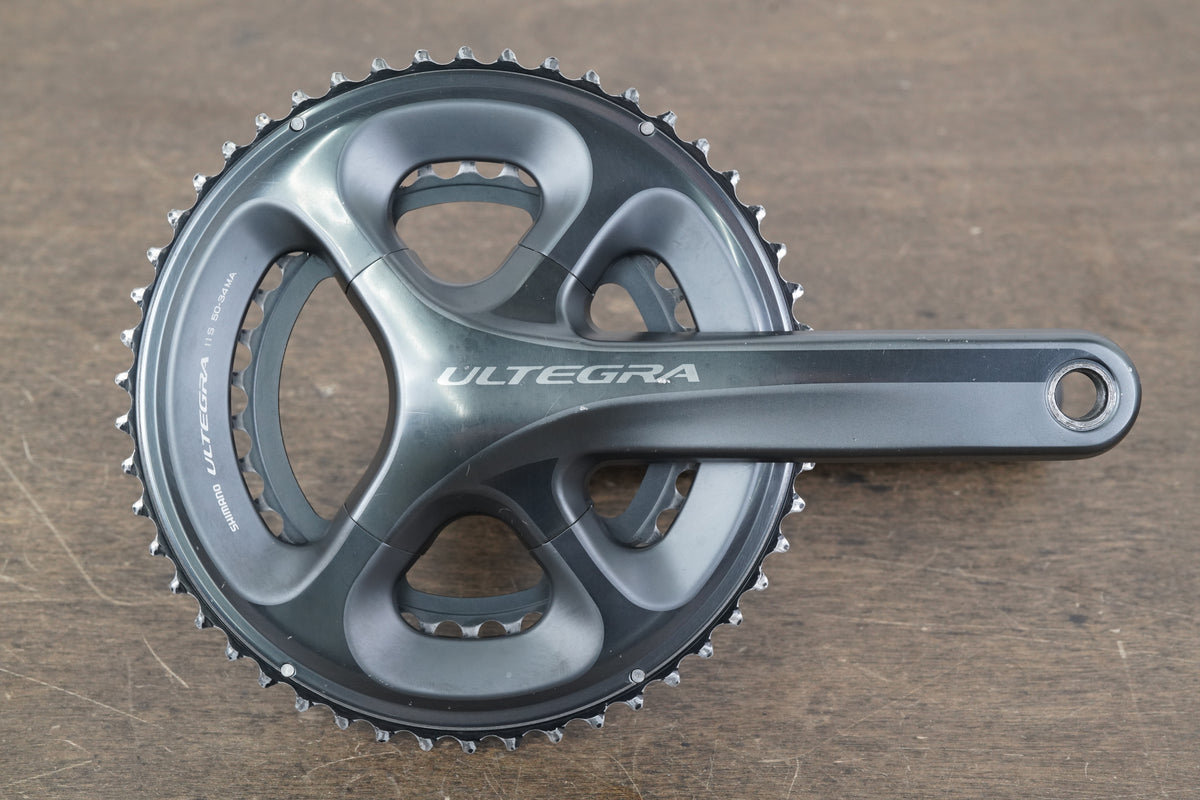 172.5mm 50/34T Shimano Ultegra FC-6800 11 Speed Crankset