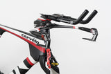 54cm Cervelo P5 TT Triathlon Carbon Rim Brake Frameset + Magura + Handlebar