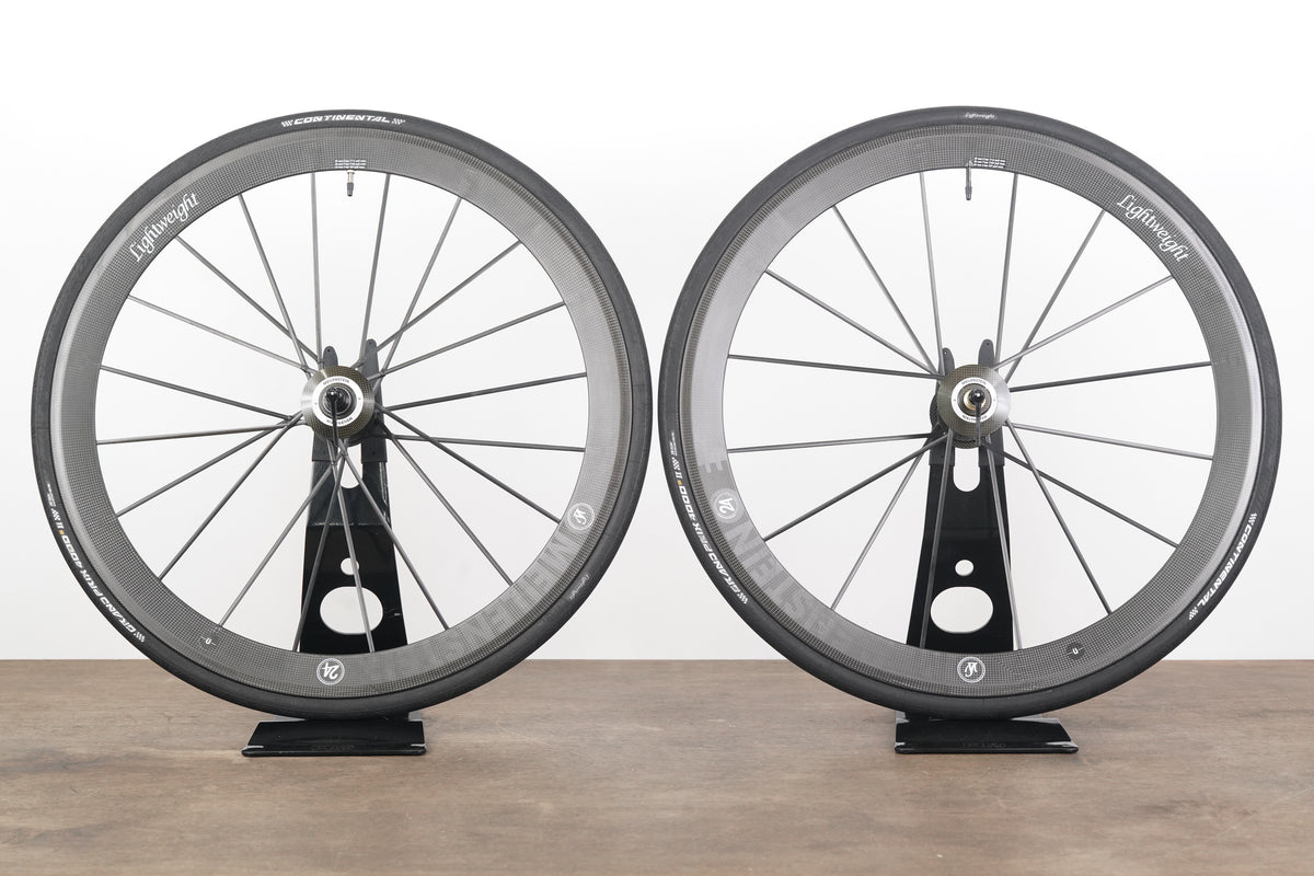 Lightweight Meilenstein 24 Carbon Clincher Rim Brake Wheelset 11 Speed