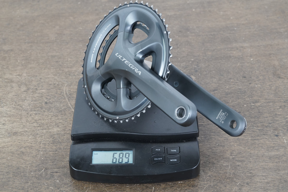 172.5mm 50/34T Shimano Ultegra FC-6800 11 Speed Crankset