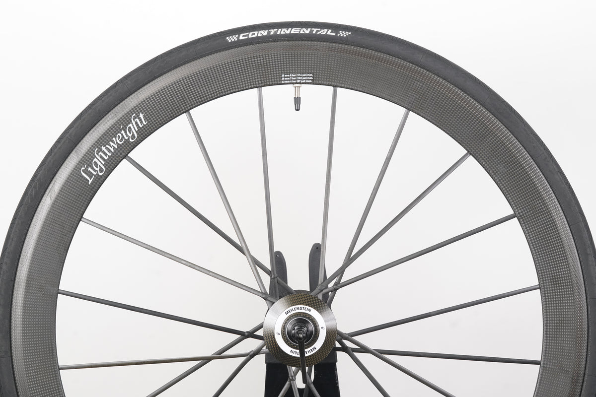 Lightweight Meilenstein 24 Carbon Clincher Rim Brake Wheelset 11 Speed