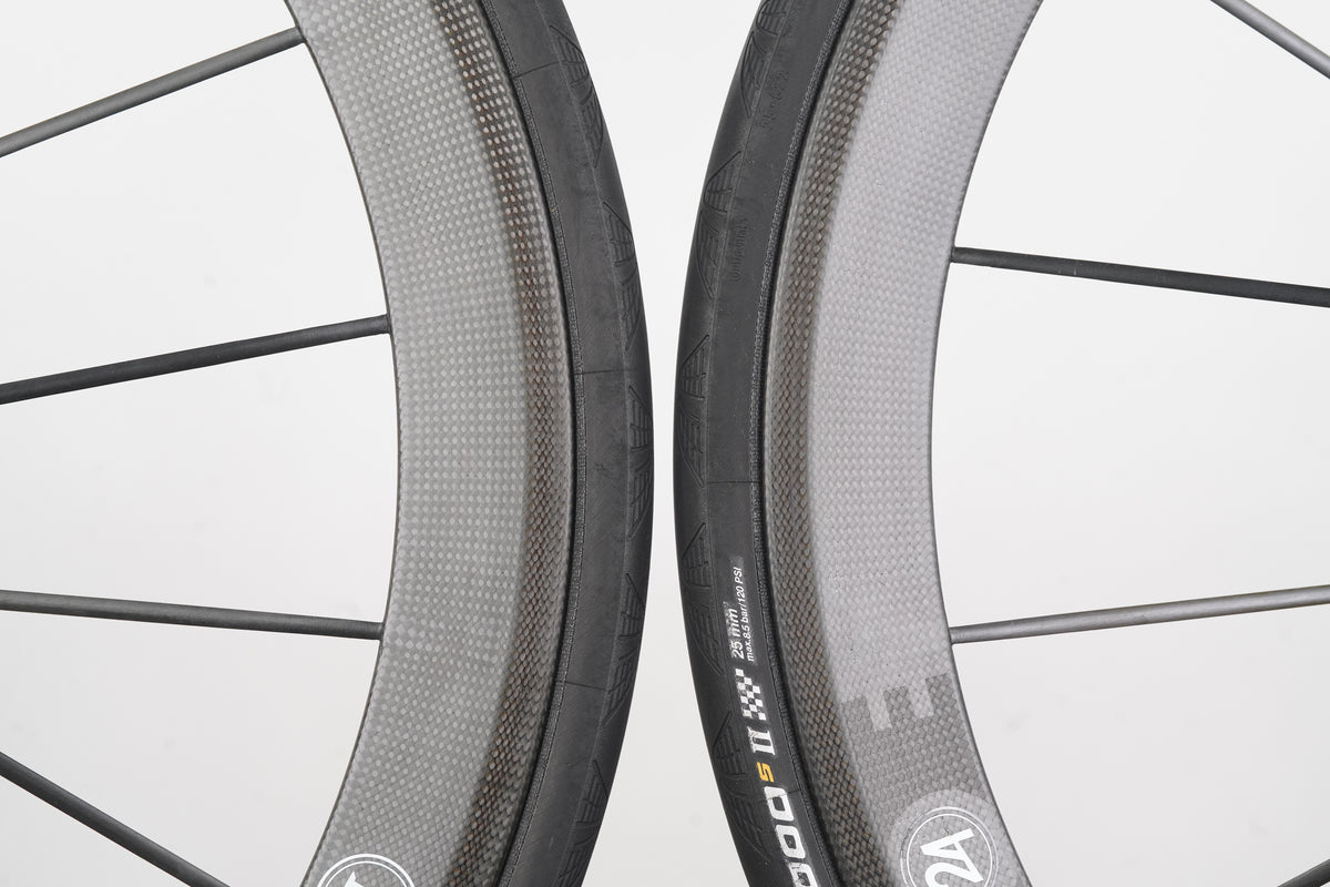 Lightweight Meilenstein 24 Carbon Clincher Rim Brake Wheelset 11 Speed