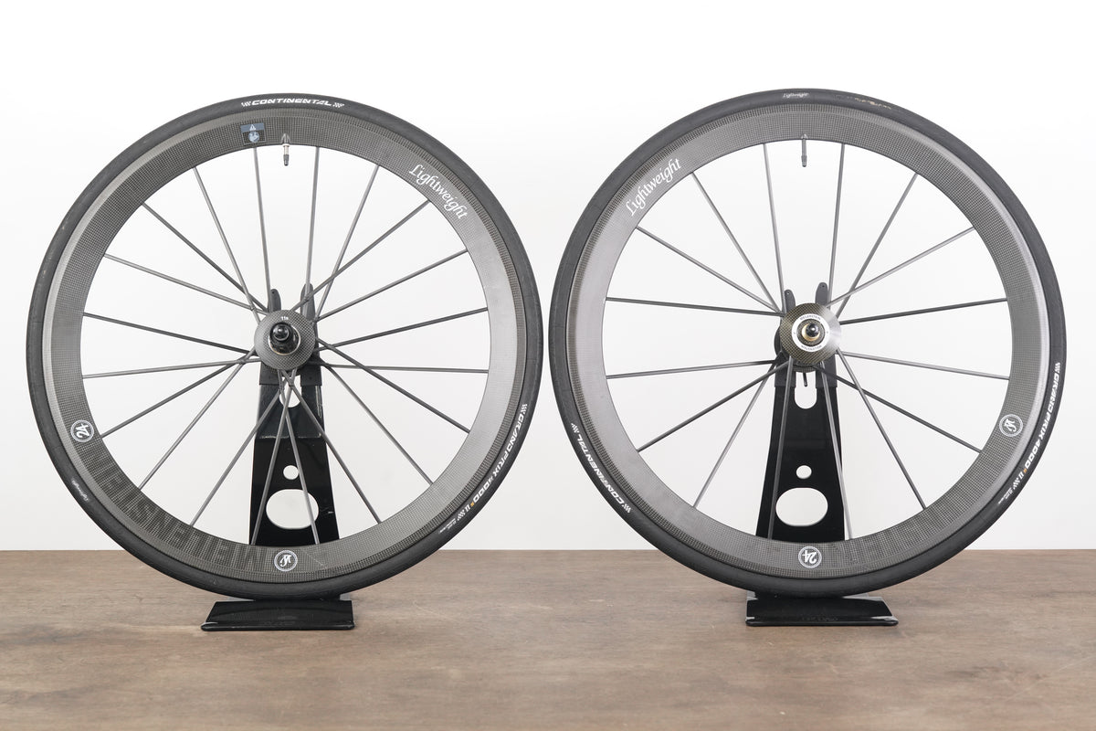 Lightweight Meilenstein 24 Carbon Clincher Rim Brake Wheelset 11 Speed