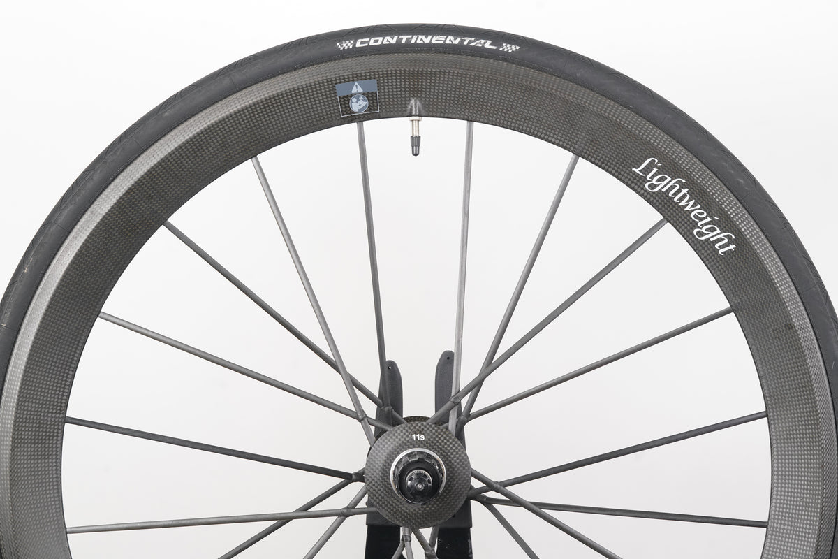 Lightweight Meilenstein 24 Carbon Clincher Rim Brake Wheelset 11 Speed