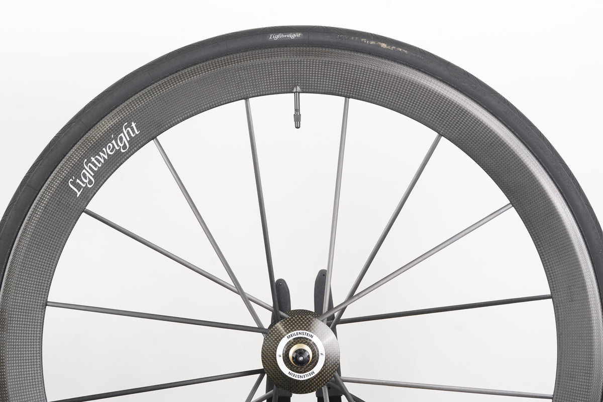 Lightweight Meilenstein 24 Carbon Clincher Rim Brake Wheelset 11 Speed