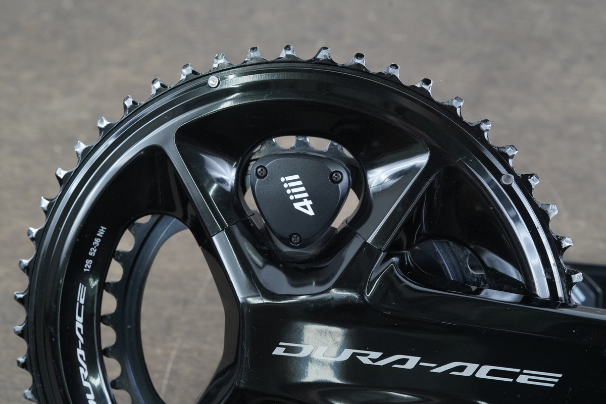 170mm 52/36T Dura-Ace FC-R9200 4iiii Dual Sided Power Meter Crankset 9200 721g