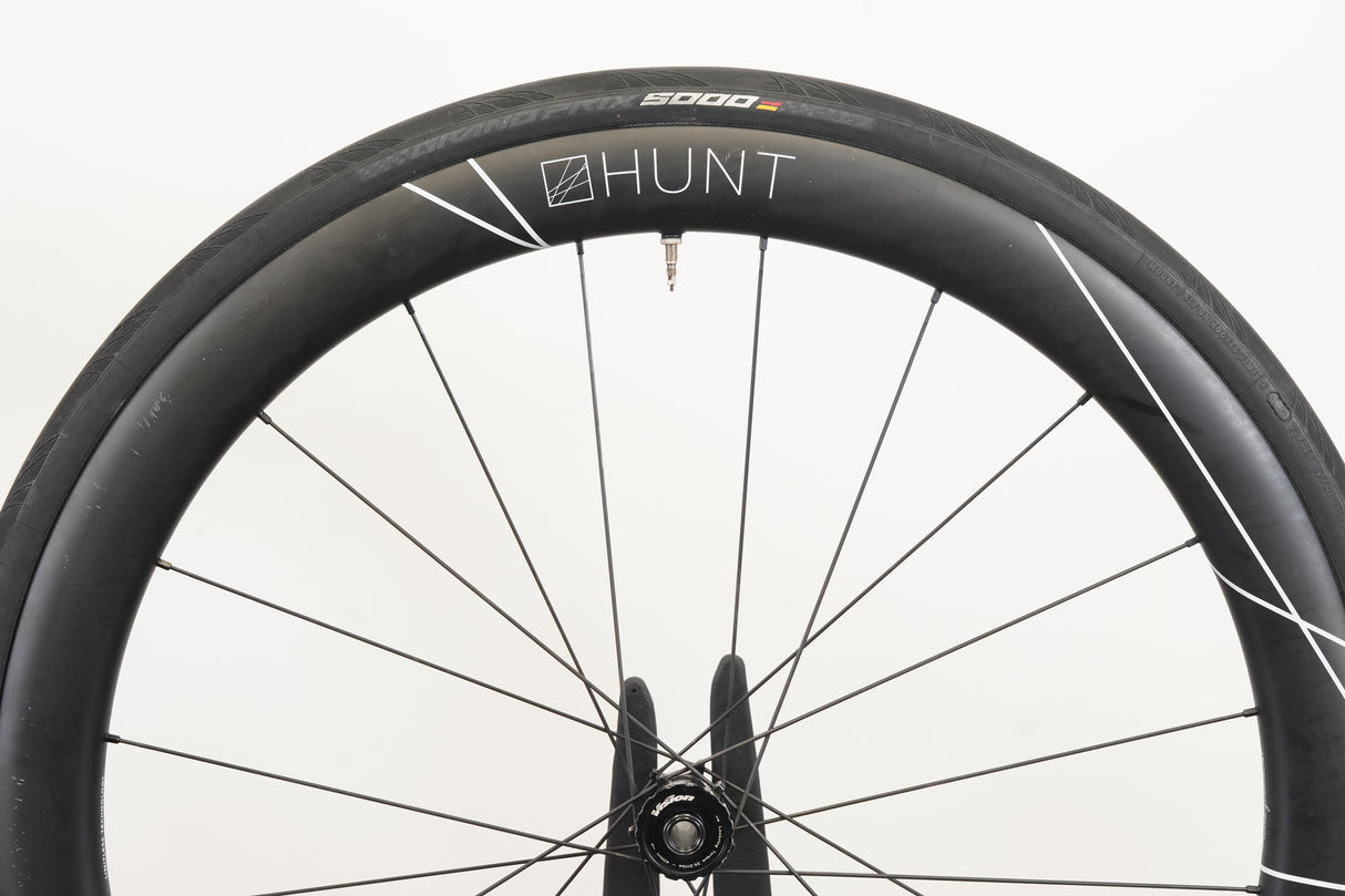 Hunt 50 Limitless Carbon Tubeless Disc Brake Wheelset Shimano/SRAM 11 Speed