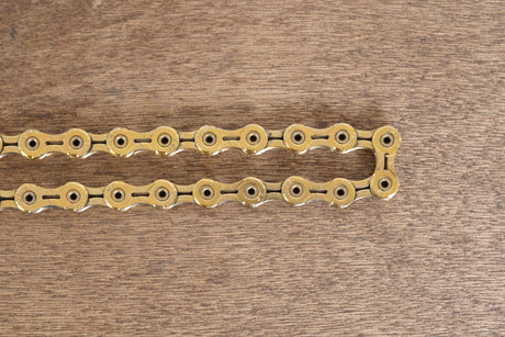 112L KMC X11SL Gold 11 Speed Road Chain >75% Life Remaining 112 Links