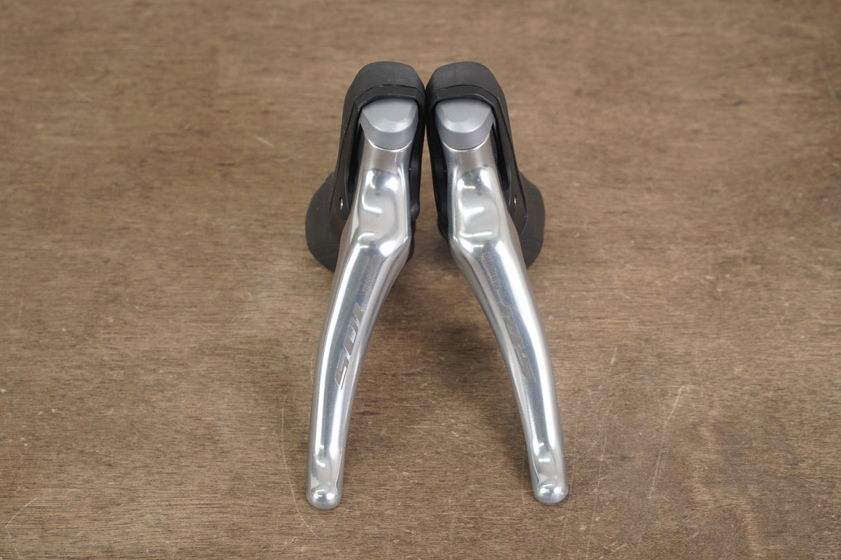 Shimano 105 ST-R7000 Silver 11 Speed Mechanical Rim Brake Shifters 7000