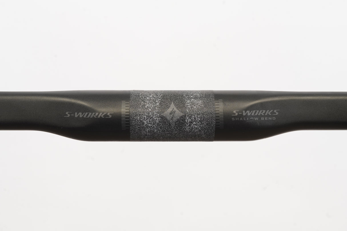 38cm Specialized S-WORKS Shallow Bend Carbon Compact Road Handlebar 31.8mm