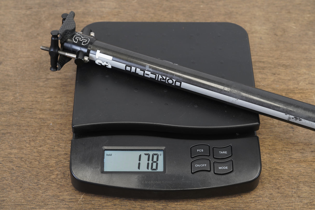 27.2mm 3T Doric LTD 0 Carbon Setback Road Seatpost 178g