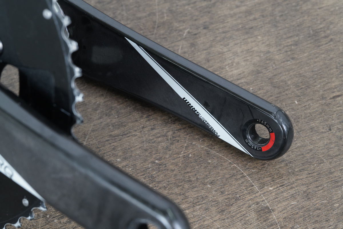 165mm 52/36T GXP Quarq DZero AXS Power Meter Road Crankset 747g
